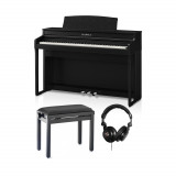 Kawai CA 501 B noir satiné pack premium